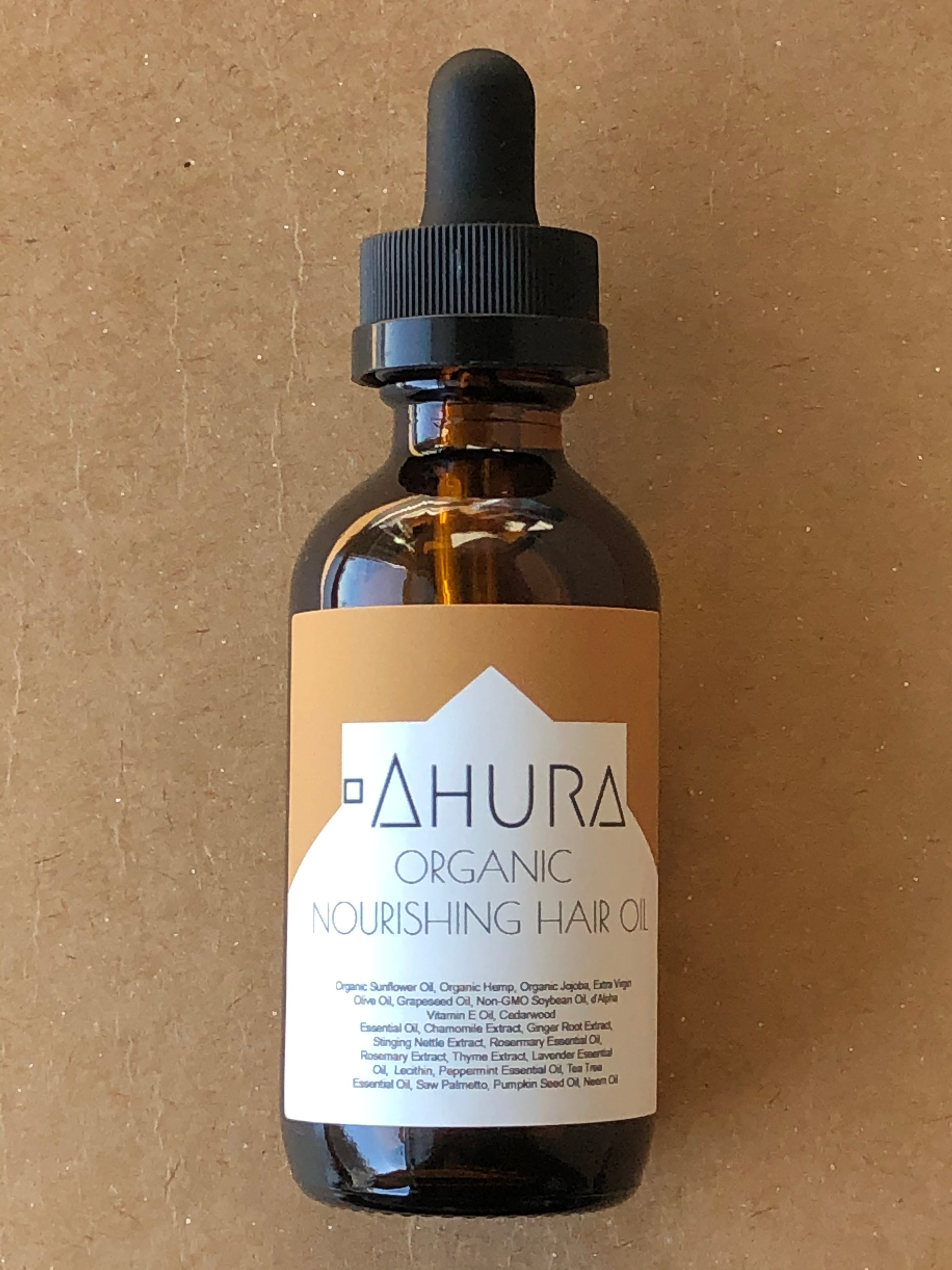 AHURA Organic Nourishing Hair + Scalp Oil