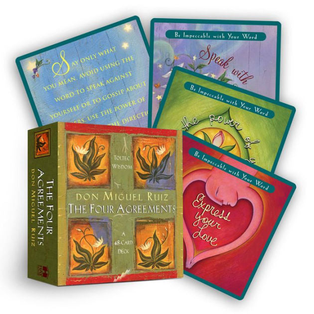 The Four Agreements: A 48-Card Inspirational Deck